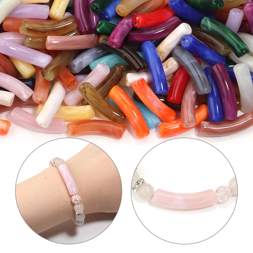 30 stuks bamboe buisvormige ac - Crimp Bead Tube recensie en prijs