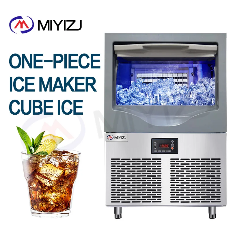 

70kg Home Commercial Ice Maker Making Machine Block Ice Machine Automatic Small Ice Cube Machine