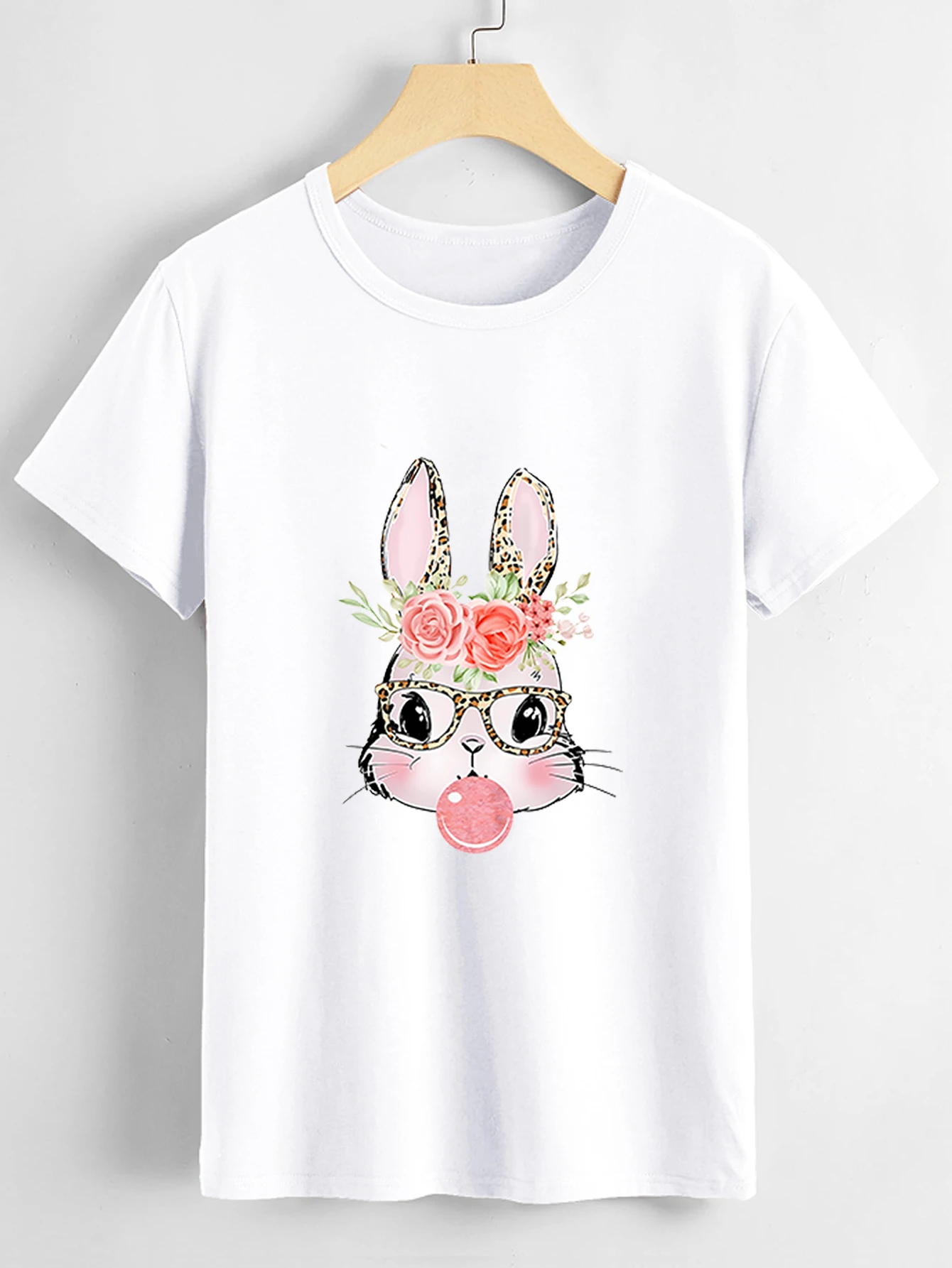 

women clothing New Sports Daily commute fashion casual hoodie Love Pineapple print T-shirt o collar street wear plus size