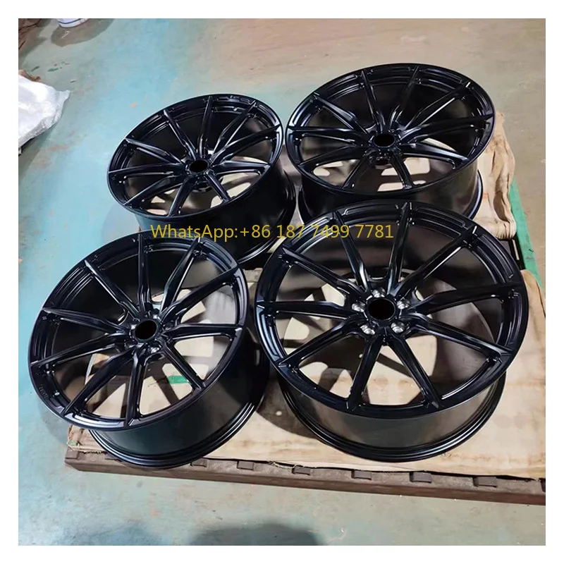 

Forged Racing Rims Black Alloy Wheels 5x112/108 5x114.3/130 R19 20 21 22 Inch Fit for ..A5 rs. Gt ..