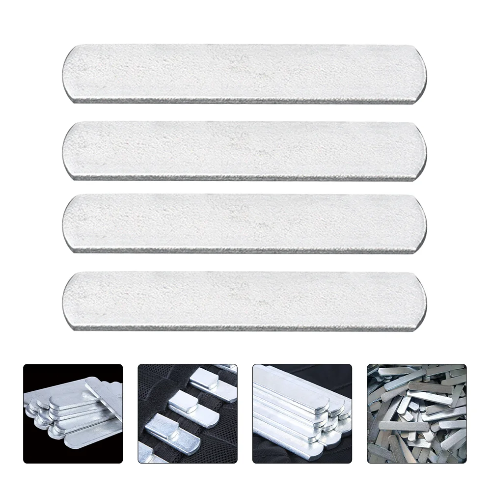 

16 Pcs Load Bearing Plate Weight Plates Accessories Wight Vest Steel Strength Training Weighted Strips Man Running