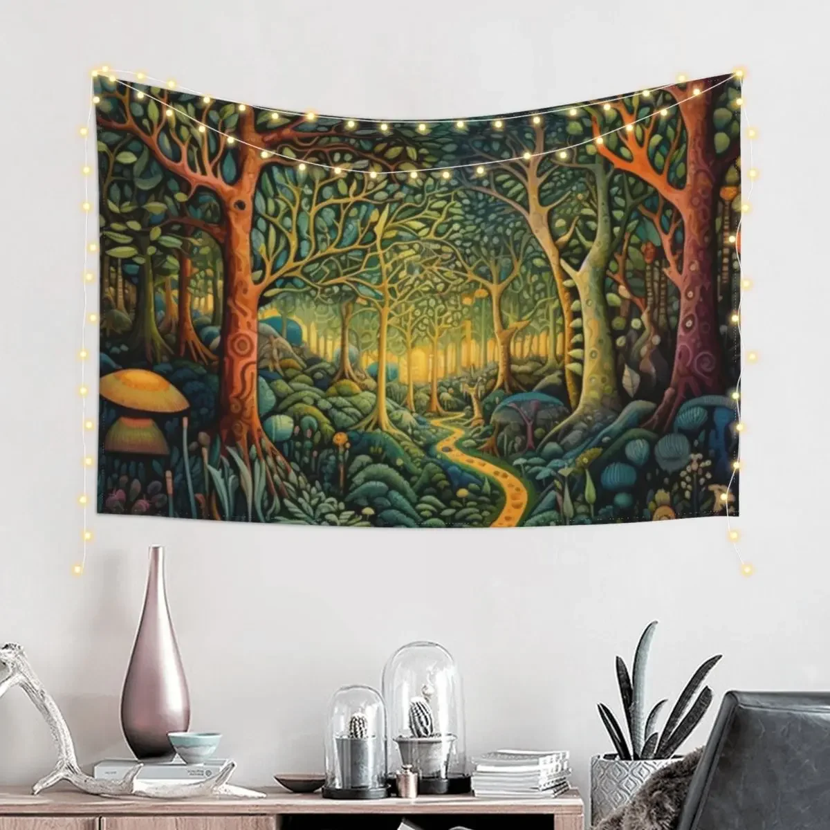 Enchanted Forest Tapestry Wall Decoration For Bedroom Tapestry