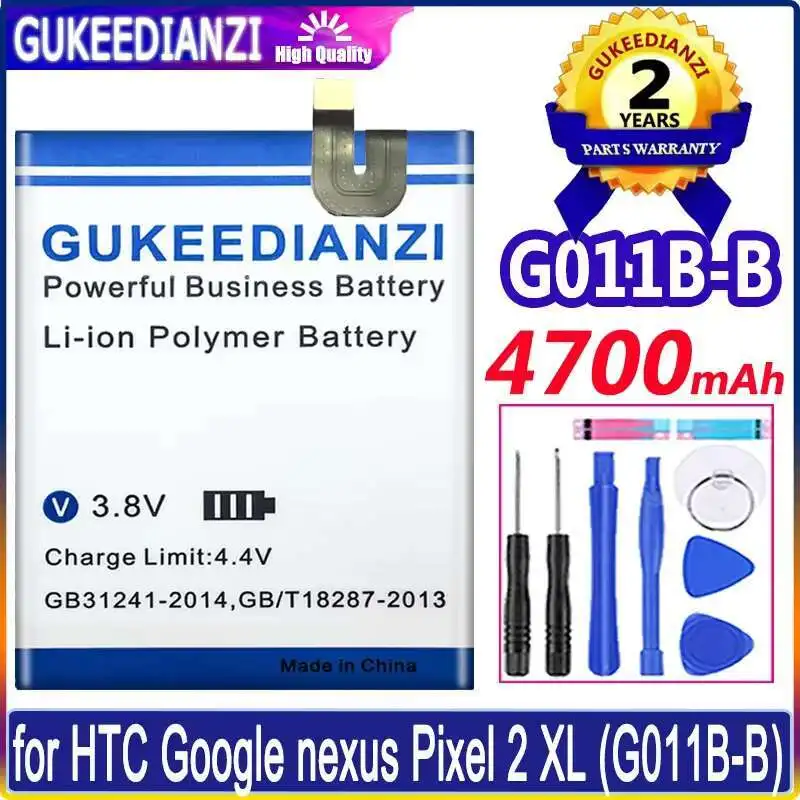 

Reliable Replacement Mobile Phone Battery For Htc Google Pixel 2 XL G011B-B 4700Mah