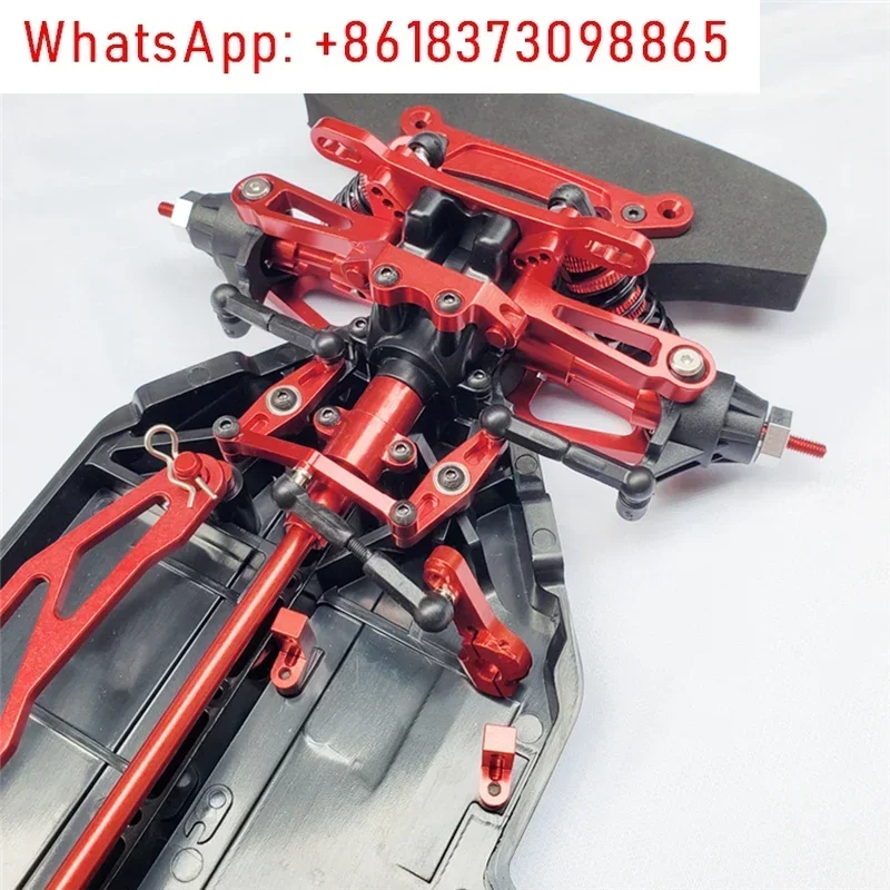 Металлический TT02 4WD 1/10 Touring Car On-Road Drift RC Car Frame Kit Шасси