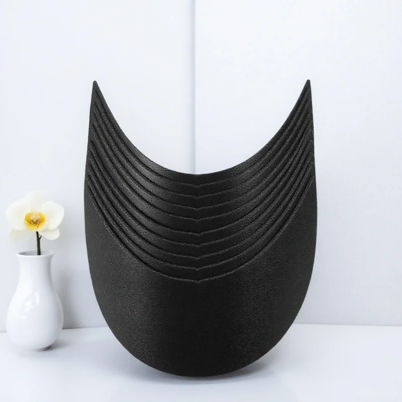 

10Pcs Hat Brims Sun Hat Support Durable Easy to Replace Baseball Cap Insert Visor Board Visor Board Caps Brim Liner