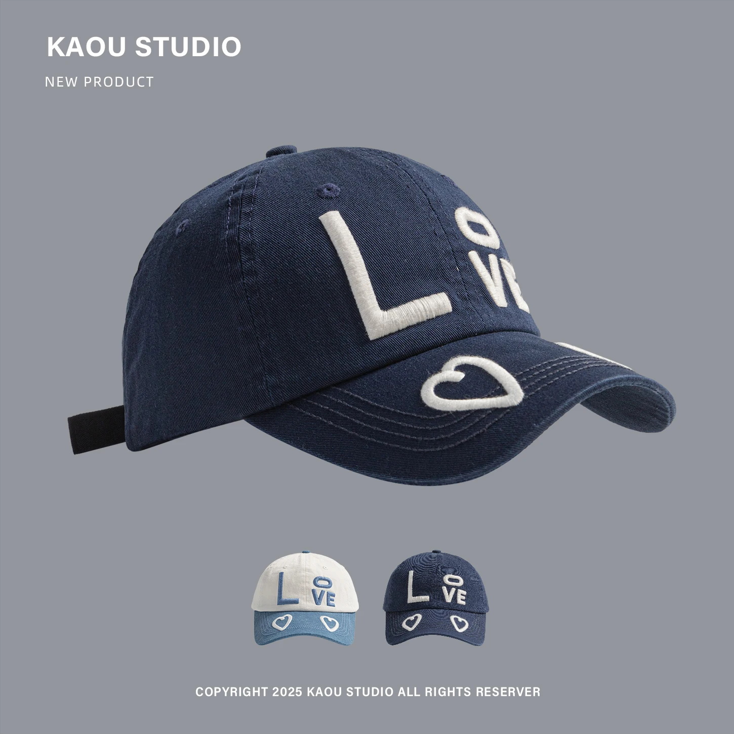 

Embroidered Hat Soft Top Sunshade Spring and Autumn Versatile Baseball Cap Daily Baseball Cap for Men