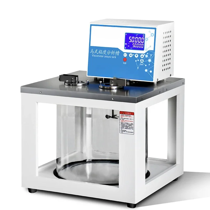 Instrument single heating, Wooster viscometer verification, thermostatic tank capillary viscometer