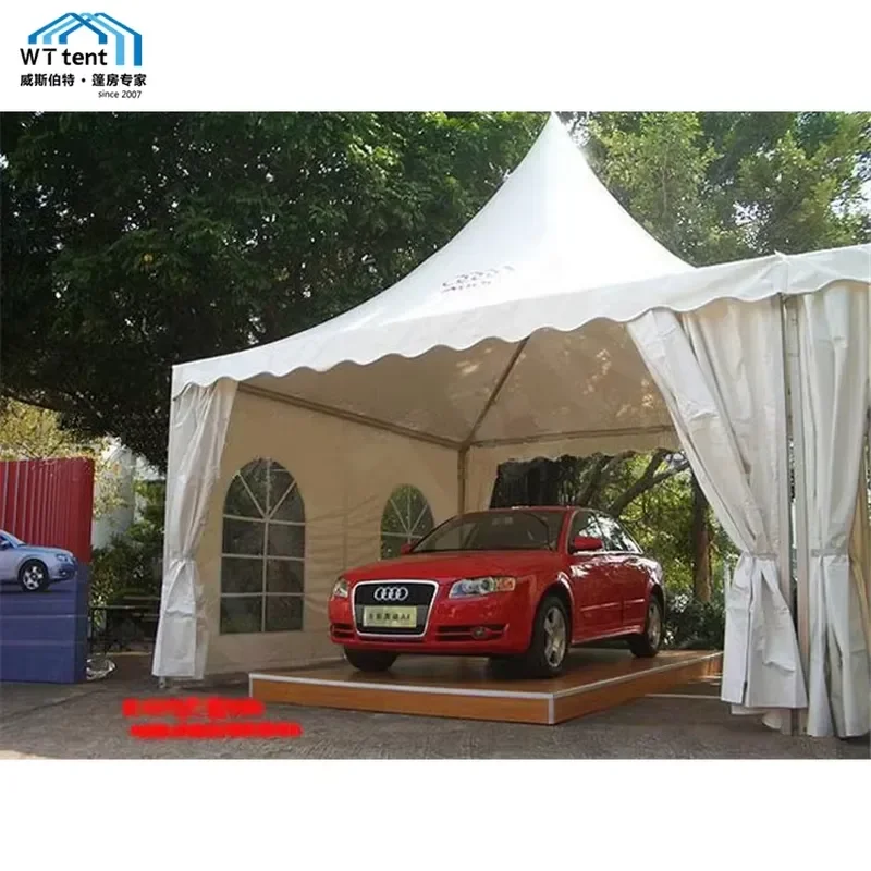 for 4X4m 5X5m Wedding Tents China Supply Outdoor Pagoda Tent for Event Business Customized Factory Price