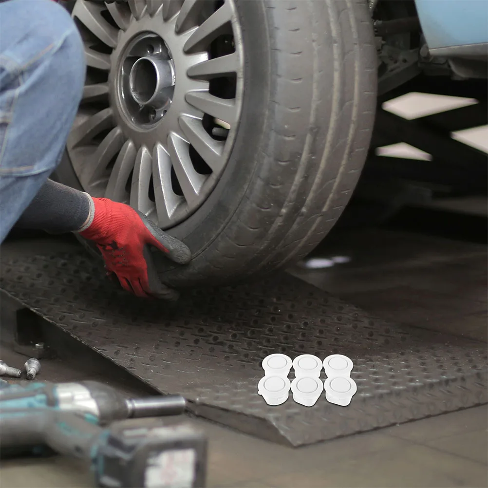 

10Pcs Radar Hole Covers Car Bumper Plugs Plastic Body Caps Front Rear Bumper Protect Radar Signal Prevent Debris Vehicle Hole