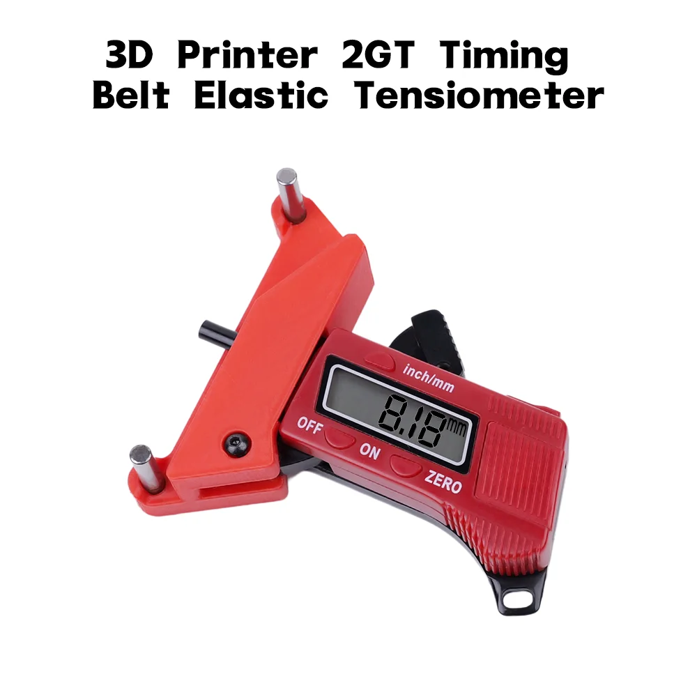 TWEE BOMEN 2GT Distributieriem Elastische Tensiometer Nauwkeurige Synchrone Riemspanning Voor Voron 2.4 Trident K1 K1 MAX 3D Printer Onderdelen