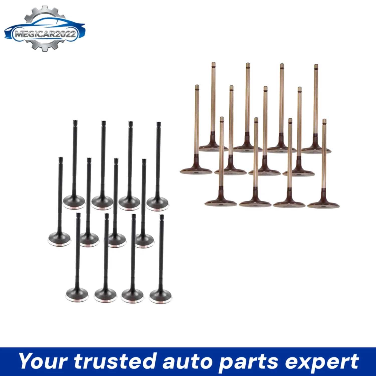 2GRFE Intake & Exhaust Valve Kit For Lexus ES350 RX350 Toyota Avalon  Camry Rav4 Sienna Venza Highlander 3.5L