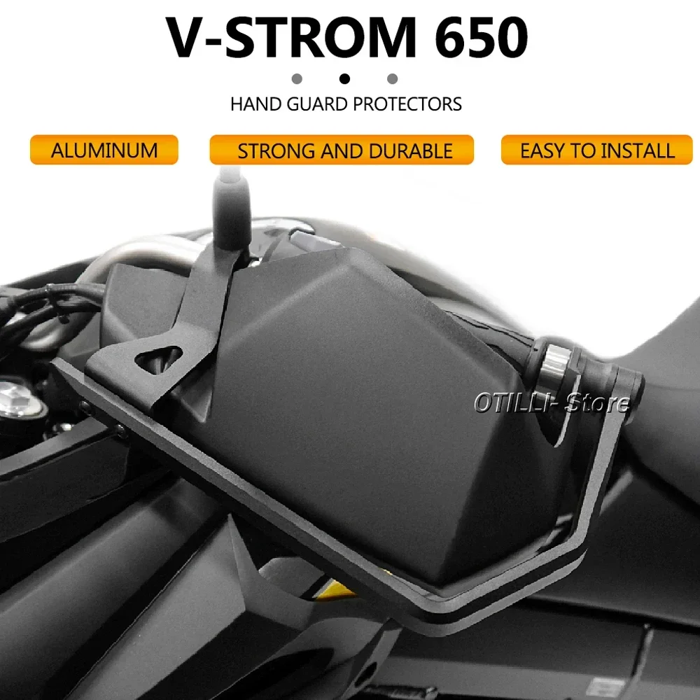 For Suzuki V-Strom Vstrom 650 XT V-strom650 Motorcycle Handguard Hand Crash Bar Protector Handlebar Handle Hand Guard New 2021 -