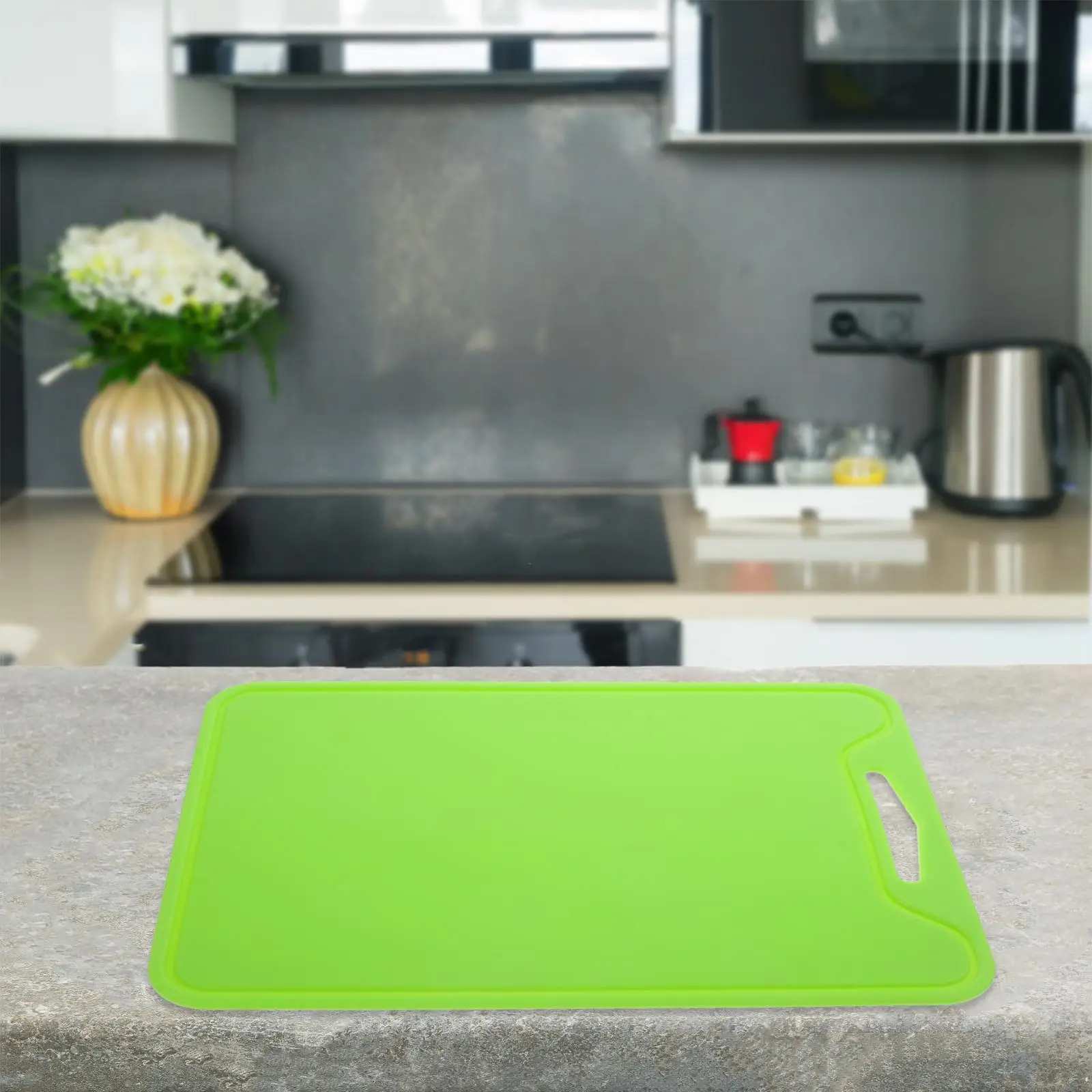 

Silicone Cutting Board Kitchen Tool Multi-function Portable Outdoor Cutting Chopping Board for Washable Silica Gel Fruit Mat