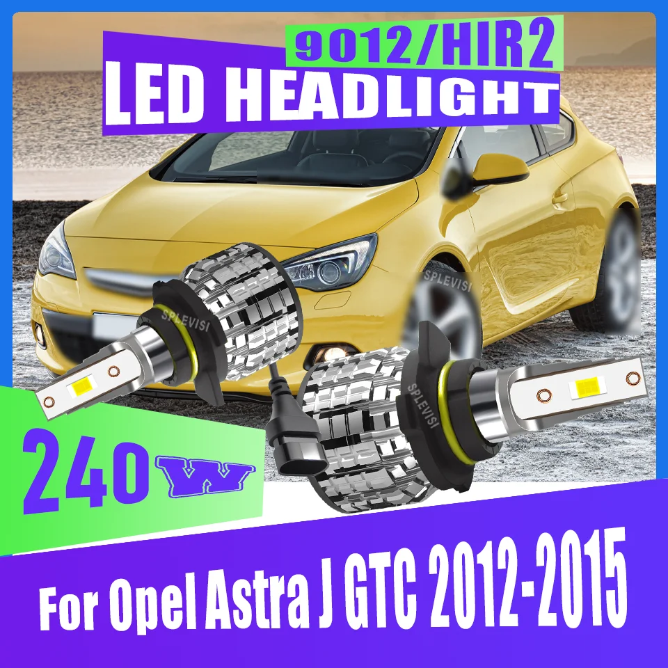 

6000K LED Headlamp Night Road Confidence – Eliminates Dark Spots at Night For Opel Astra J GTC 2012-2015 2012 2013 2014 2015