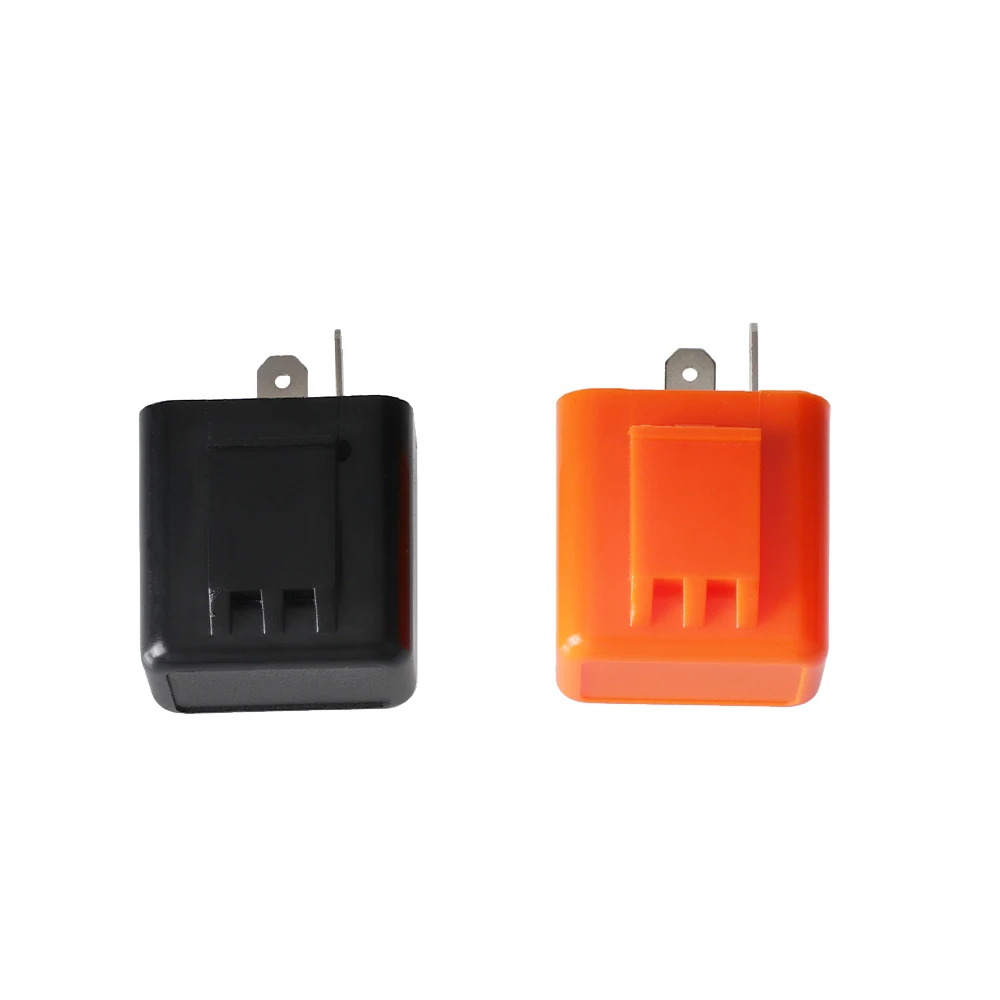 2Pin Motorcycle LED Flasher Relay Adjustable Frequency Turn Signal Blinker Indicator Flasher Relays Motorbike Moto Accessories