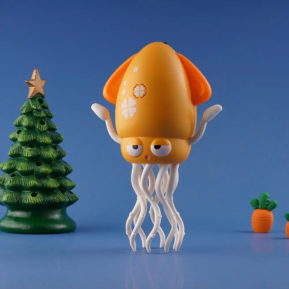 Danza elettrica Polpo Agitarsi Giocattoli Musica Bambino Strisciante Giocattoli Giochi Anti-Stress Antistress Luminoso Per I Bambini Bambini Animali Domestici Gatto