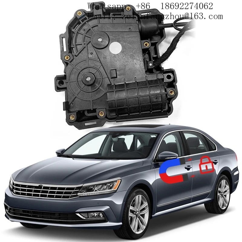 For VW Passat Electric Suction Door Original Mechanical Lock Modified To Electronic Lock Soft Close Power-Closing For Volkswagen