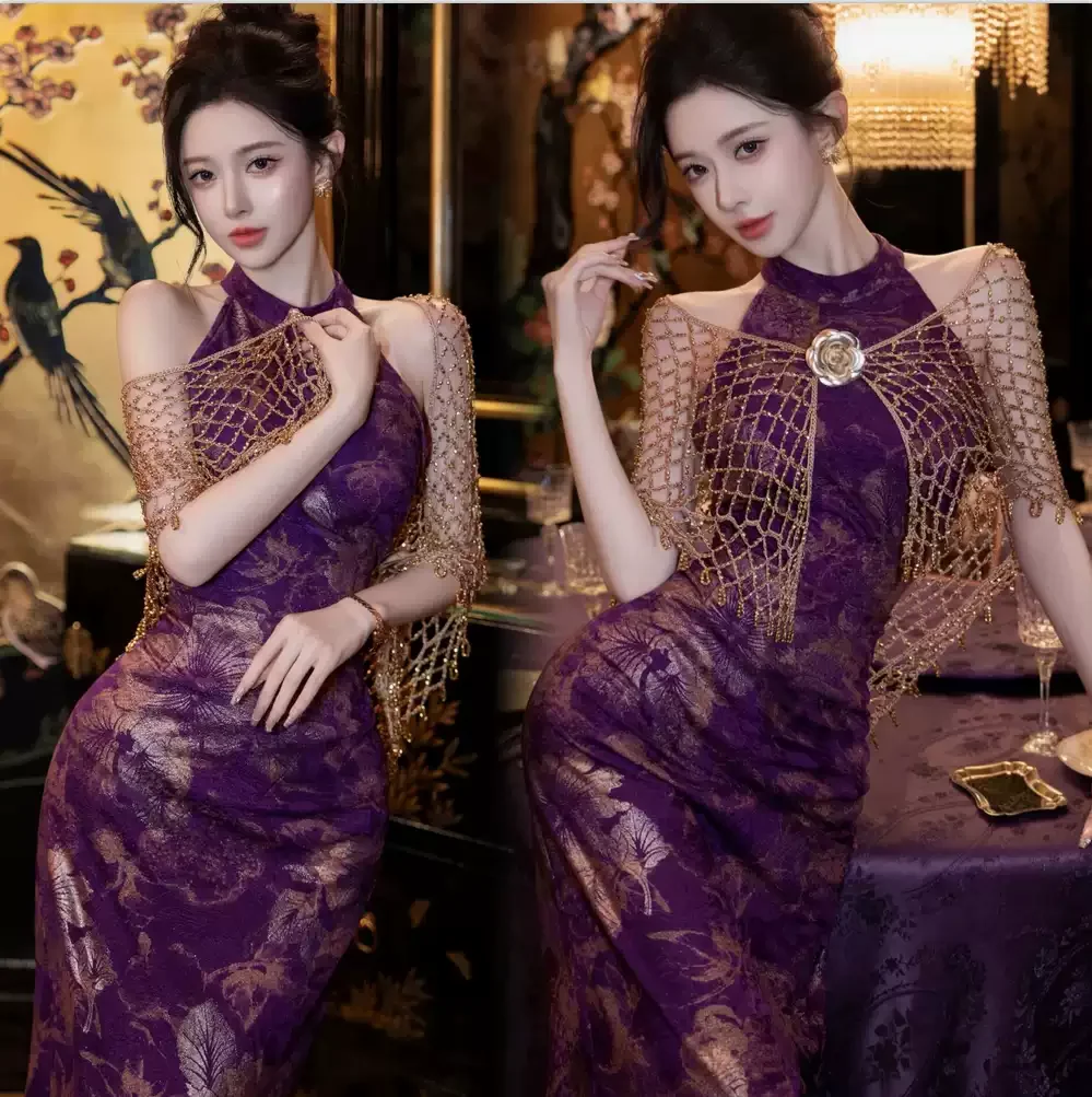 Studio's new cool Chinese retro improved Republic of China style photo cheongsam high-end photography art photo clothing