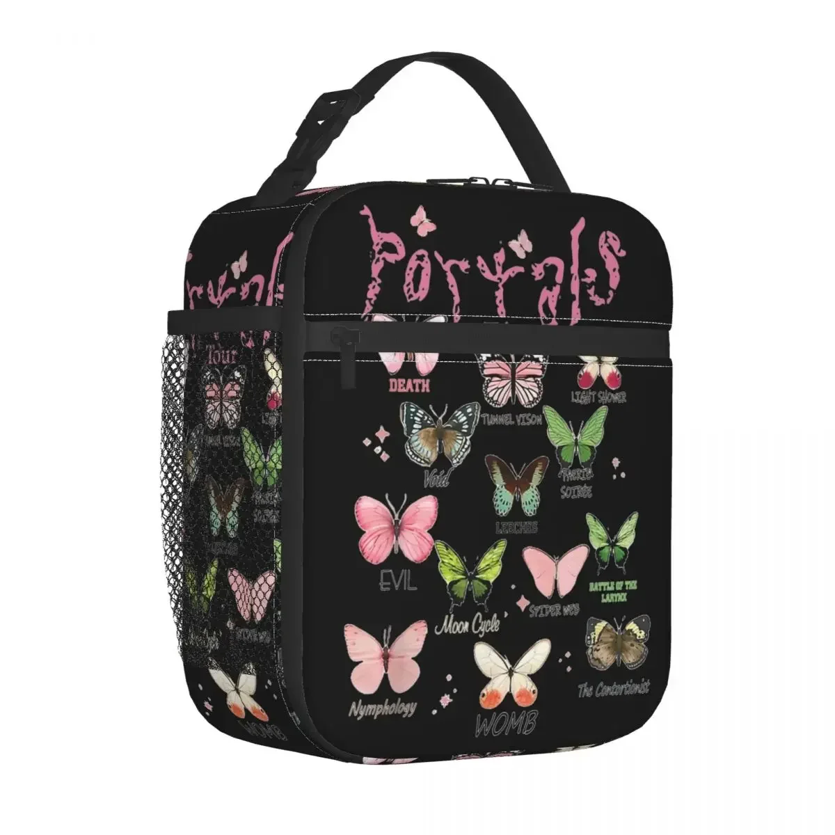 Melanie Martinez Tour Insulated Lunch Bags Full Albums Butterflies Food Container Bags Portable Thermal Cooler Lunch Box