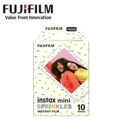 10-50 Sheets Fujifilm Instax Mini 12 11 Film Sprinkles for Instanx Mini 8 9 40 90 Evo 7+ SE LiPlay Instax Mini Film Photo Paper