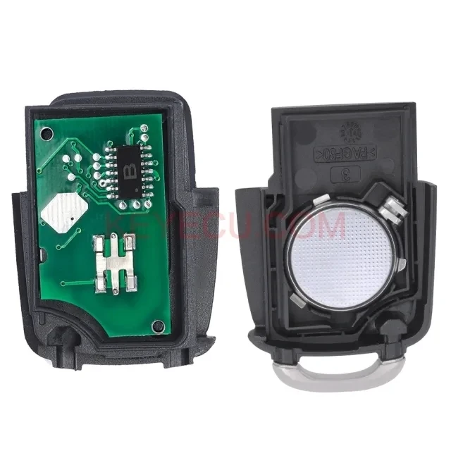 KEYECU 7 m3 959 753, 1 j0 959 753 CT/ 1 j0 959 753 AG Flip Remote Key 433MHz ID48 Chip 2 pulsante per VW Sharan Bora Polo Golf MK4