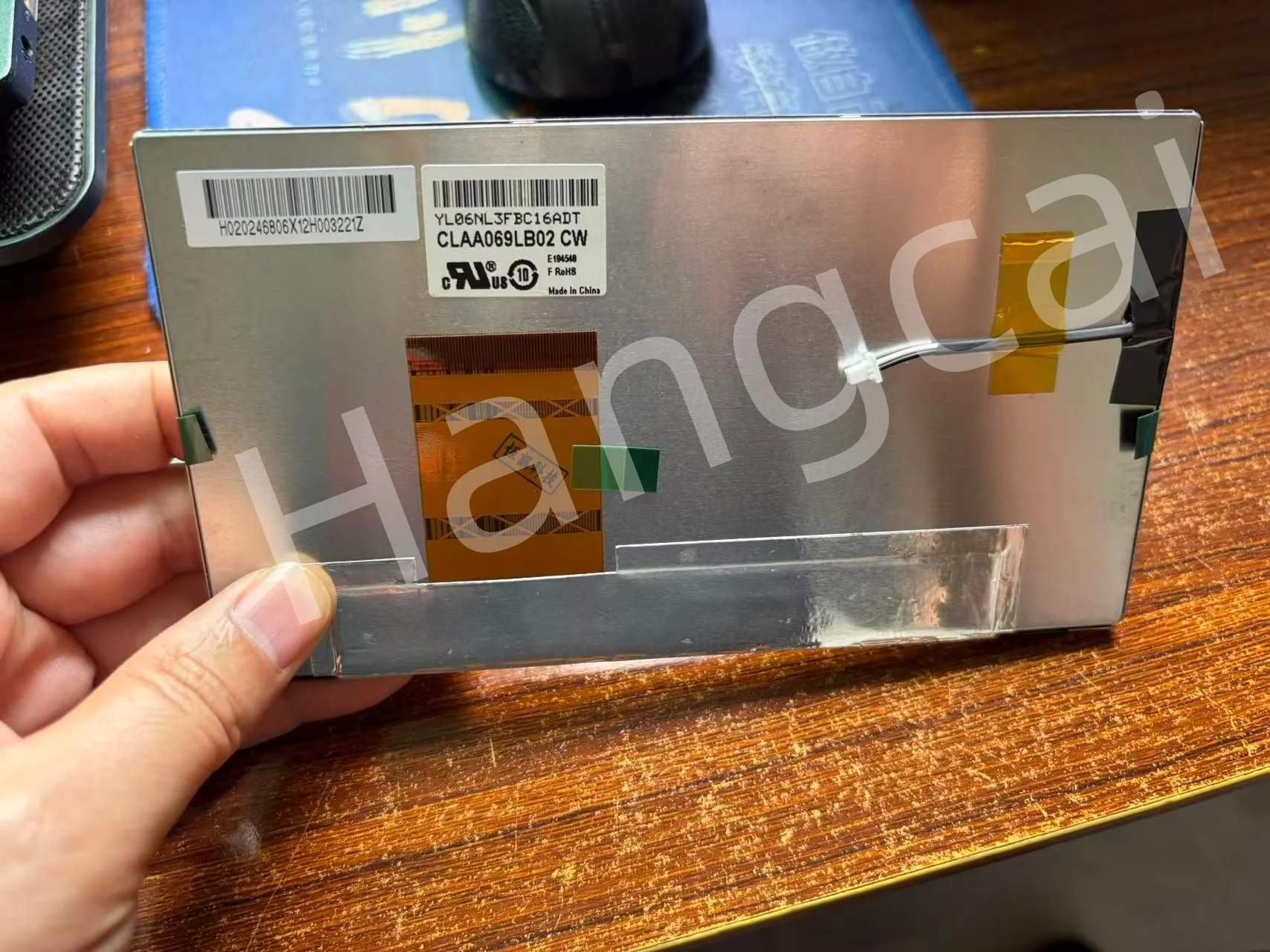 Original 6.9 inch lcd screen CLAA069LB02 CW for car dvd gps display