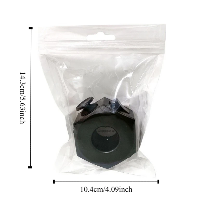 Trottola Fidget Ring Toys Opzioni di gioco multiple Anello a catena con spinner a mano in plastica Durevole fai da te che allevia il giocattolo del giroscopio