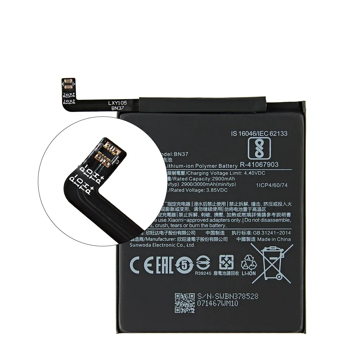 Brand New BN37 3000mAh Battery For Xiaomi Redmi 6 Redmi6 Redmi 6A BN37 Phone Replacement Batteries +Tools