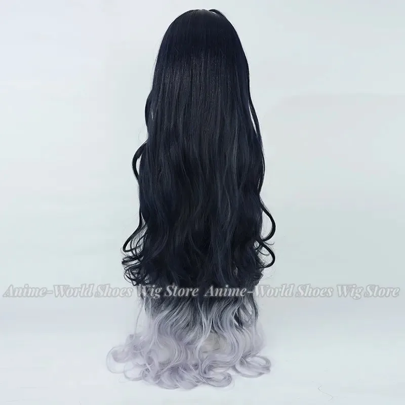 2025 11 110 سنتيمتر Vtuber Nijisanjien EN7 XSOLEIL Meloco Kyoran مختلط الألوان شعر مستعار أنيمي تأثيري الباروكات مقاومة للحرارة Synthe