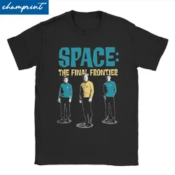 Stars Treks Space Men Women T Shirts Cool Tee Shirt Short Sleeve O Neck T-Shirts Cotton Printing Tops