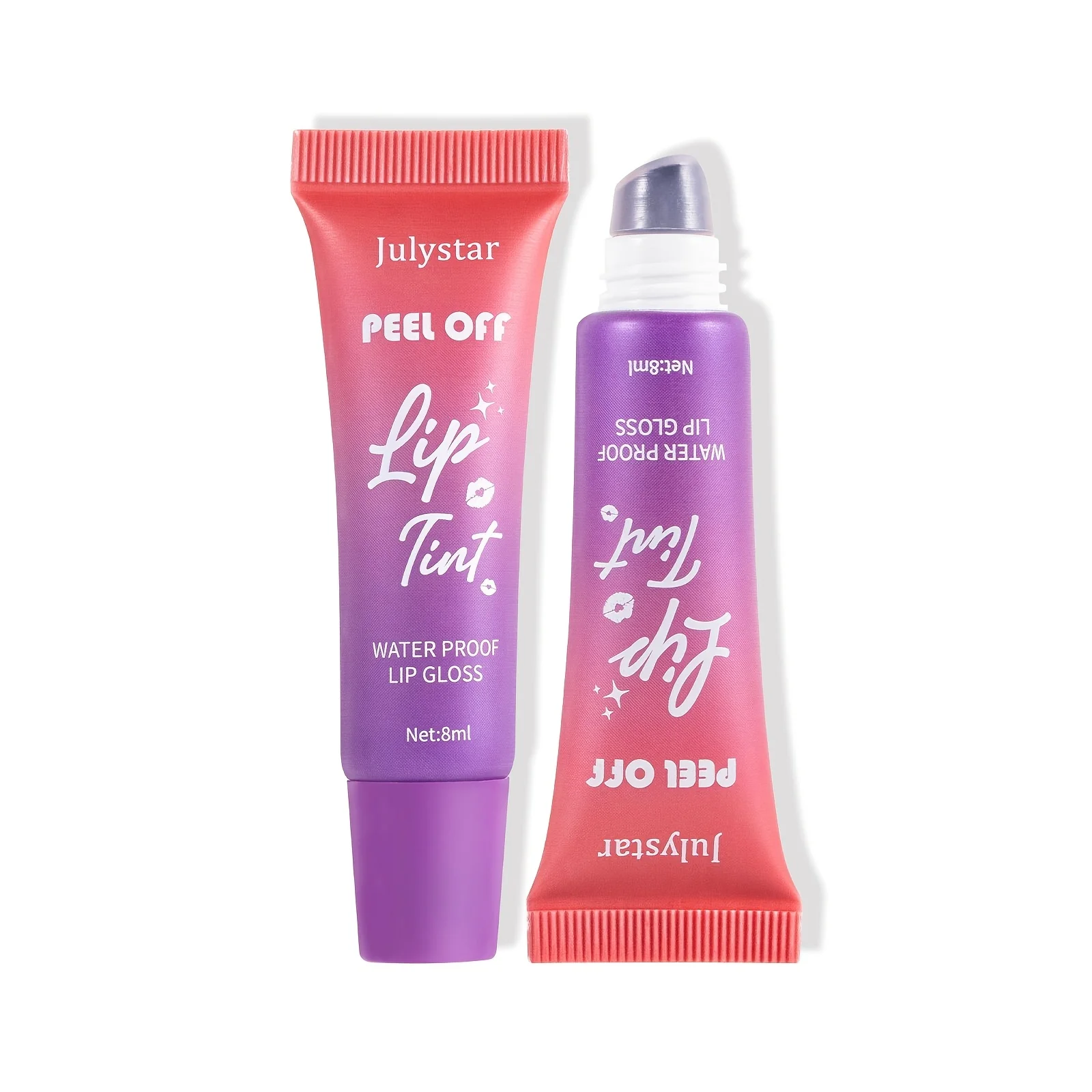 Teinte à lèvres mate Peel-Off – Tache à lèvres imperméable parfumée fruitée, couleur longue durée avec finition mate, maquillage pour les lèvres qui ne se décolore pas