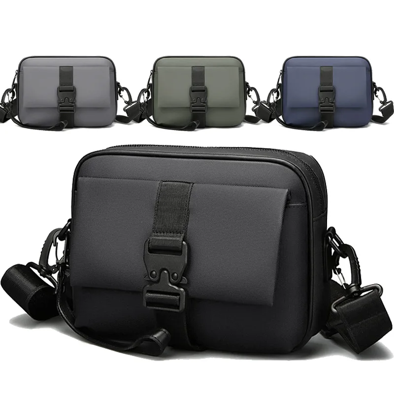 Fashion Casual Men Small Shoulder Bag High Quality Soft PU Men's Mini Handbag Day Clutch bag Phone Bags Мужская сумка Sac hommes