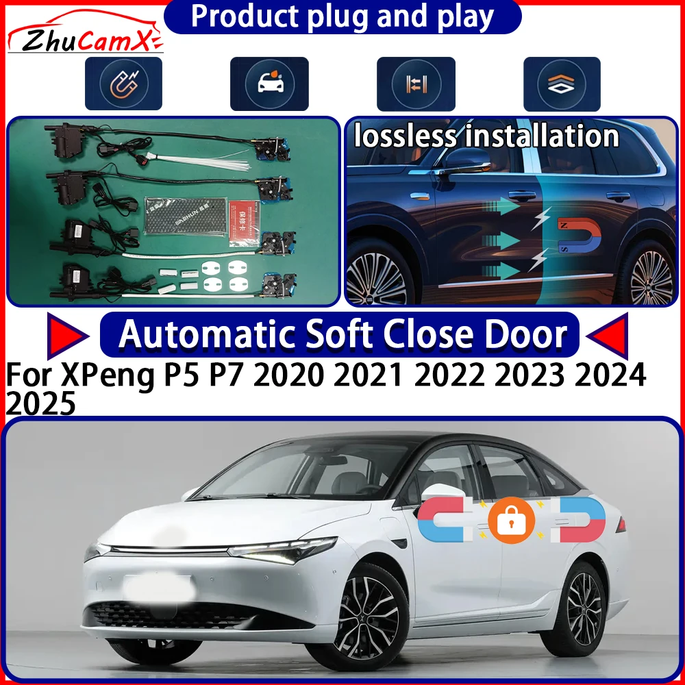OEM Electric Door Lock Actuator for XPeng P5 P7 2020 2021 2022 2023 2024 2025 Soft Close Door Kit Power Latch System Auto Pull