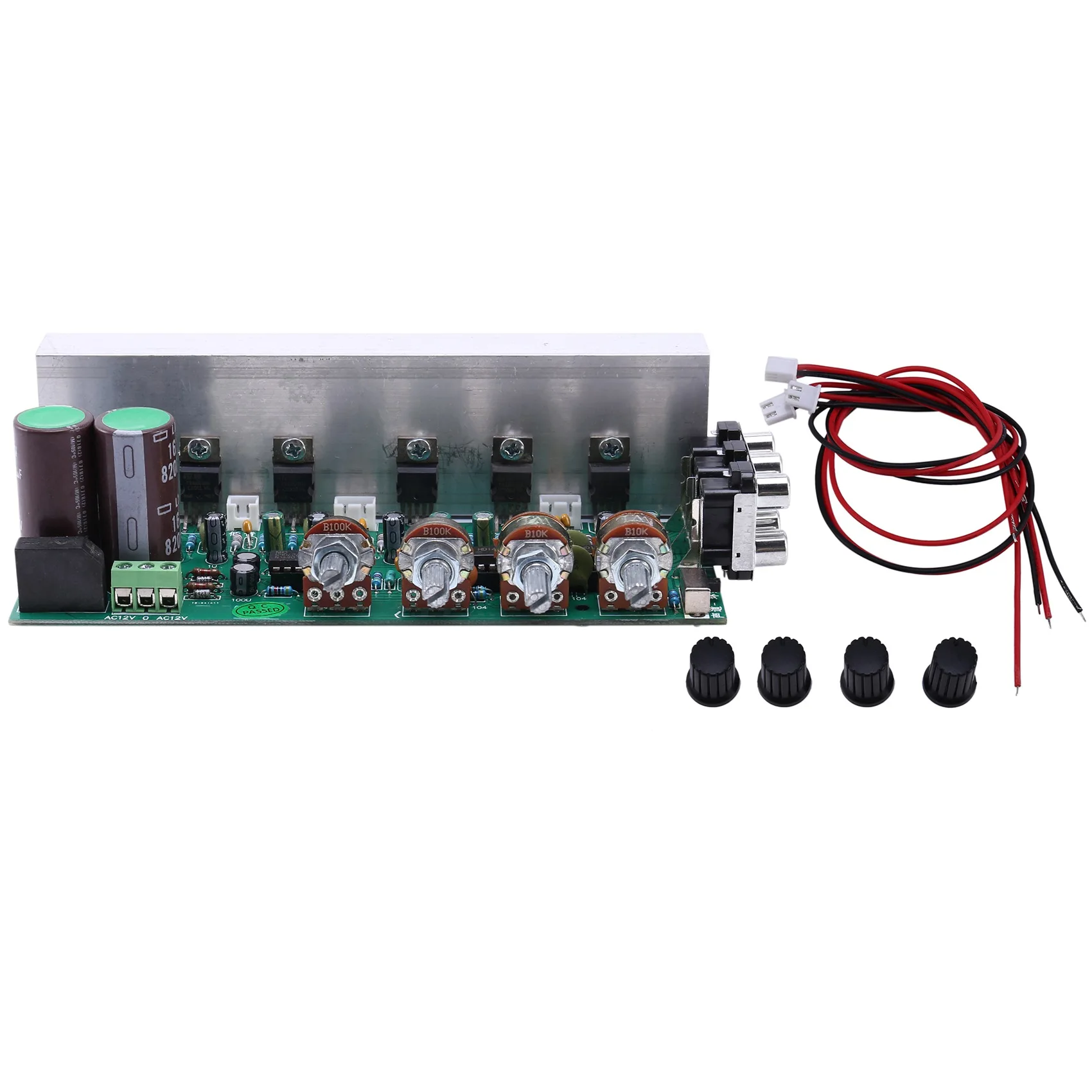 FULL-LM1875 5.1 Channel Audio Amplifier Board Subwoofer Amplifiers DIY Sound System Speaker Home Theater 18Wx6 Super TDA2030