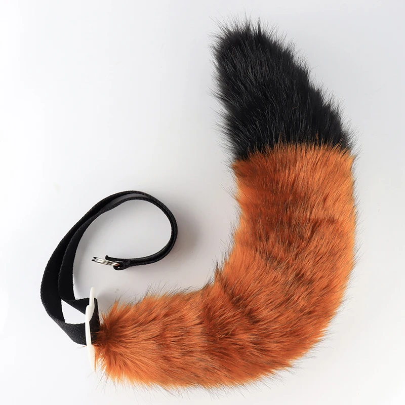 Zootopia Nick Wilde Peruca Cosplay Nicholas Piberius Wilde Personate Fox Tail Orelha Tiara Laranja Cabelo Curto Lobo Corte Peruca Para Hallo
