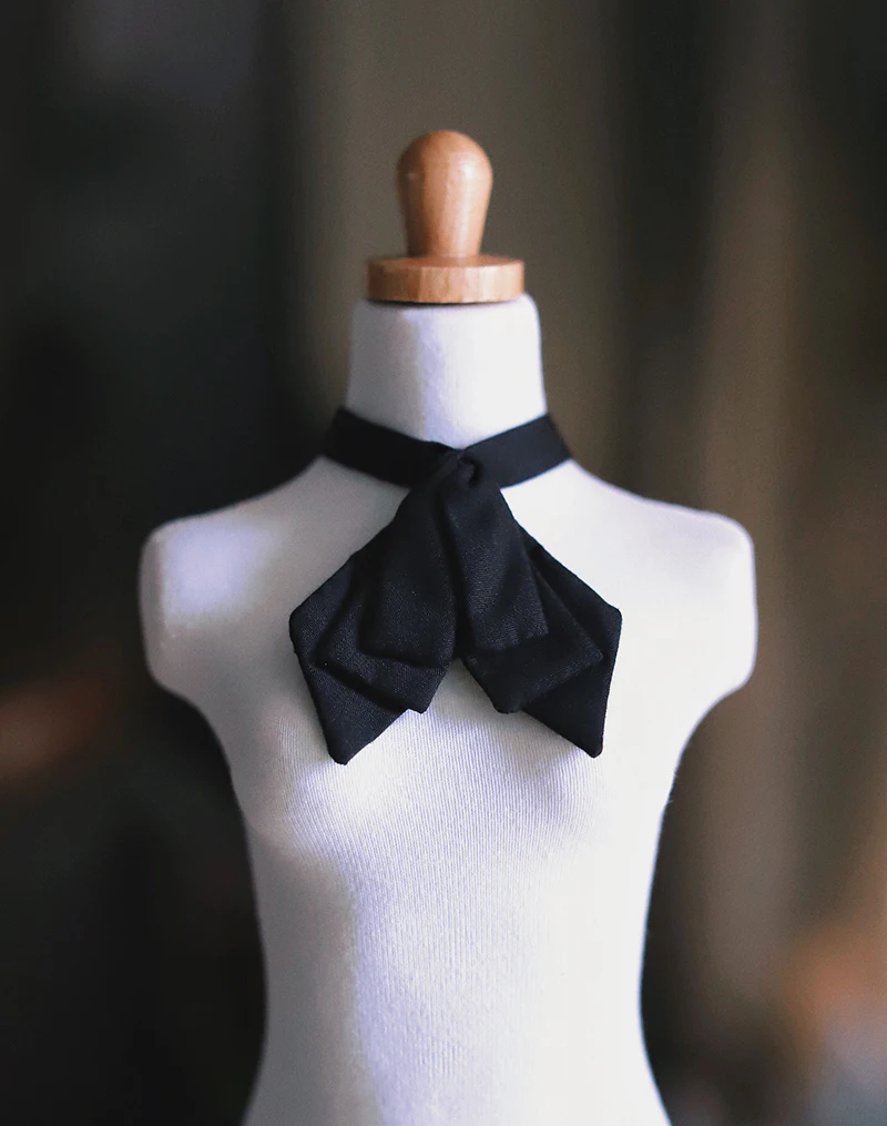 D04-A2011 children handmade toy 1/4 1/3 Uncle Doll BJD/SD doll Accessories black Tie Necklace Bowtie 1pcs