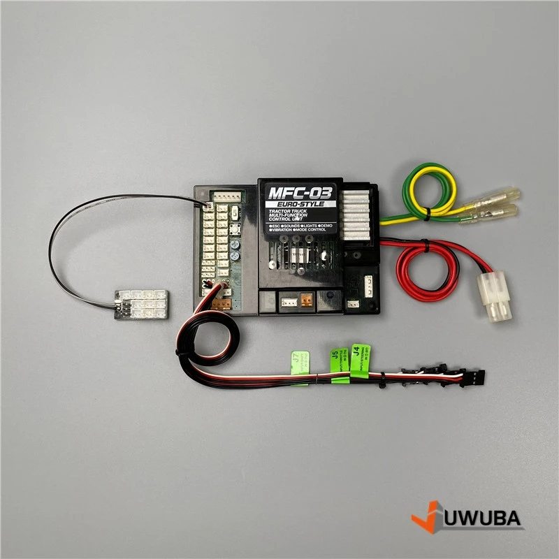 RC Truck Light Group Uitbreidingskaart 4 in 1 PH2.0 Uitbreidingsmodule voor 1/14 Tamiya Kipper SCANIA 770S Volvo Graafmachine Model Auto