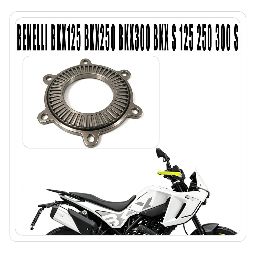 Motorcycle 48T Front Wheel Speed Sensor Ring Replacement Part For Benelli BKX125 BKX250 BKX300, BKX S 125 250 300 S