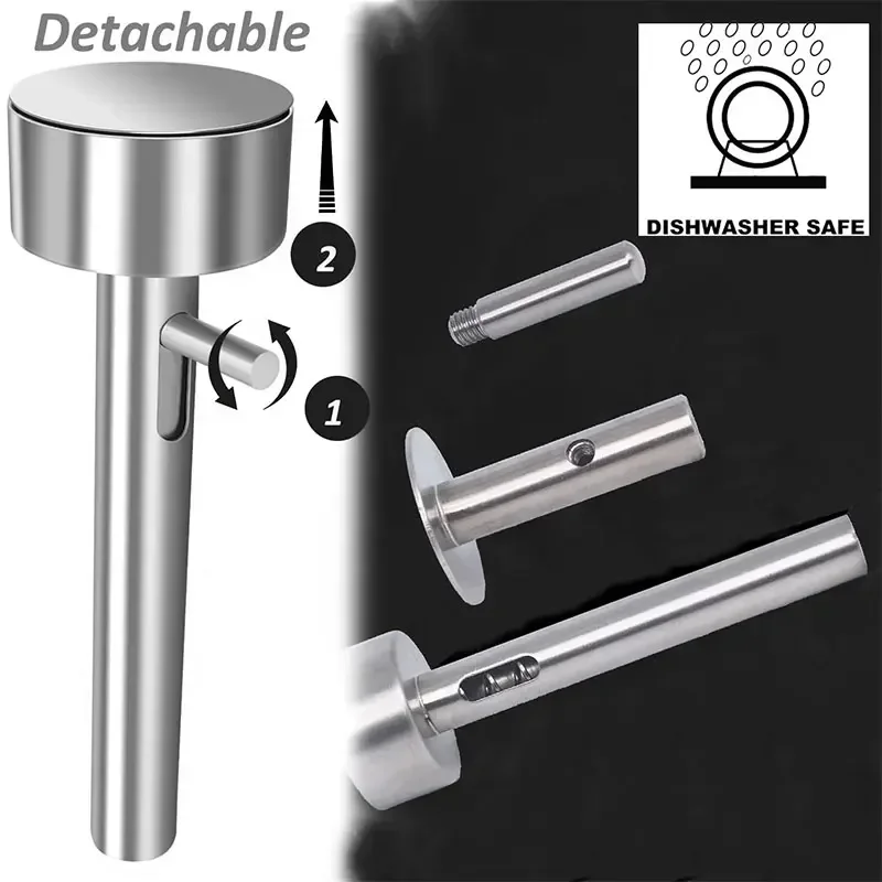 أدوات صانع مغرفة الفلافل من الفولاذ المقاوم للصدأ صانع فلافل احترافي غير لزج قالب مغرفة كرات اللحم ملحقات المطبخ