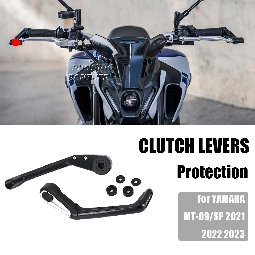 

New Waterproof Aluminum Alloy Motorcycle Brake Clutch Levers Protection For YAMAHA MT09 mt09 MT 09 MT-09 SP 2021 2022 2023