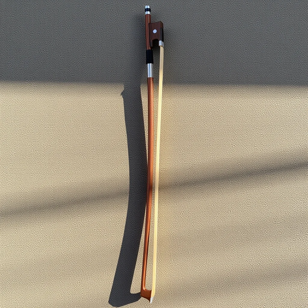 1/4 قوس الكمان الخشب صنع ذيل الحصان الشعر متوازن جيد ممارسة الطالب القوس دائم مرونة لهجة قبضة مريحة الموسيقية #6