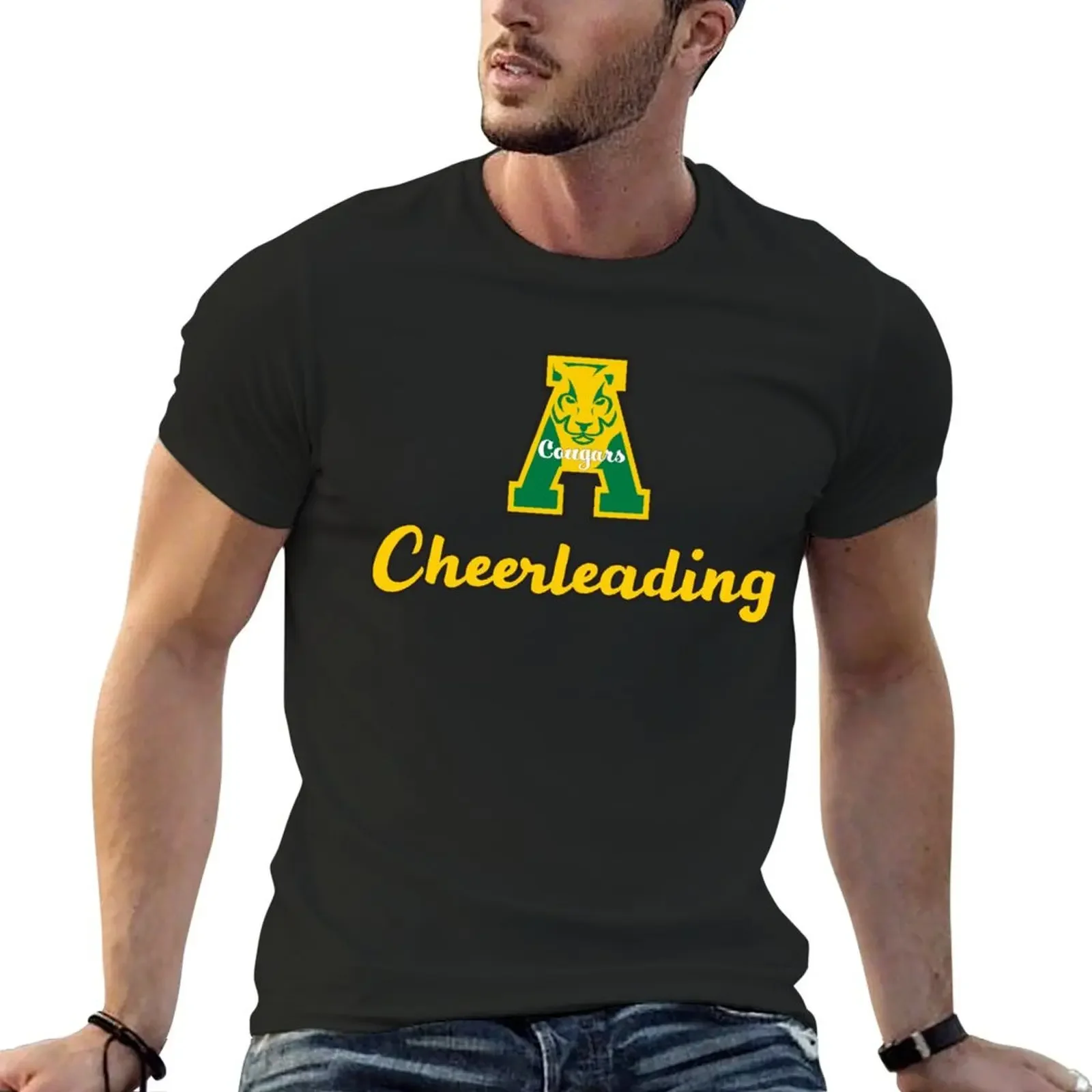 

Apex Middle Cheerleading Swag T-Shirt for a boy hippie clothes designer t shirt men