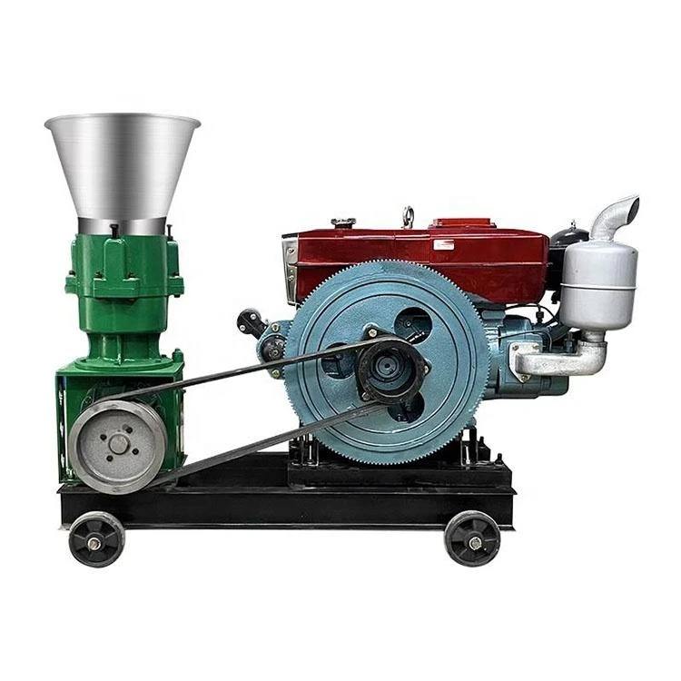 150-300kg/h Diesel Feed Pellet Making Machine, Pellet Forming Mill for Chicken Duck Goose