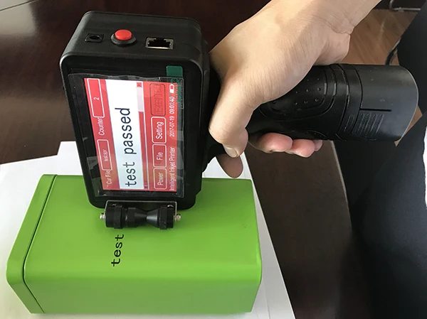 Support Variable Data Marking Machine Handheld Inkjet Stamp Resistant Touch Screen Hand Jet Printer With Factory Price