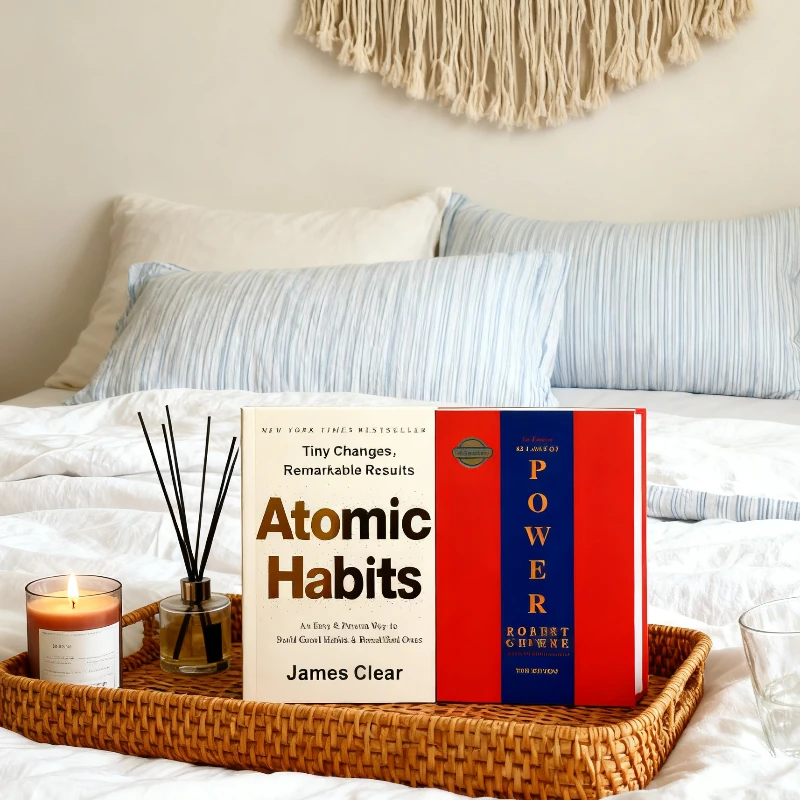 

《The Concise 48 Laws Of Power》+《 Atomic Habits》 A Duology on Mastering External Rules and Internal Routines Good book