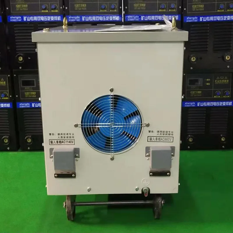HCY coal mine special AC arc welding machine, model BX1-500-2 dual voltage 380V/660V overheating and overcurrent protection