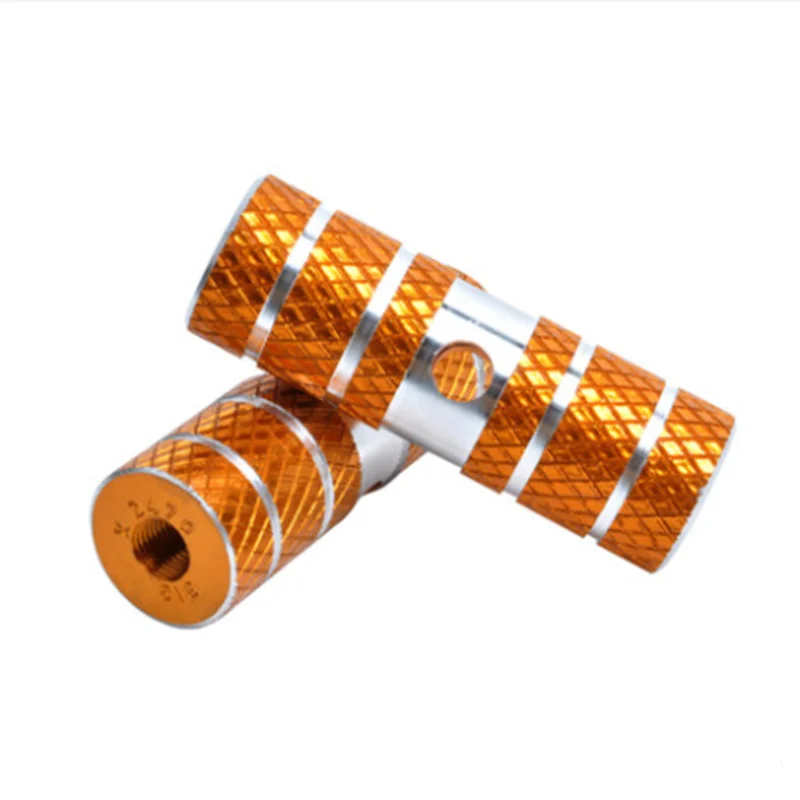 Speciale CNC-gefreesde pedaalstang van aluminiumlegering voor BMX-fietsen.