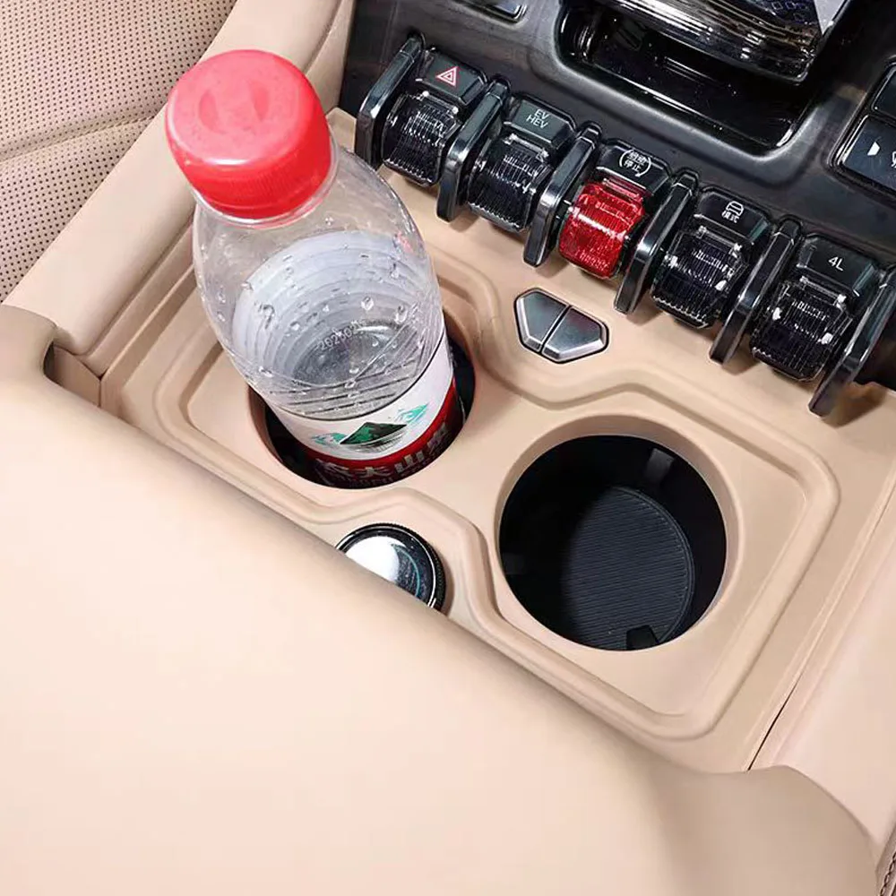 

Для BYD Formula Leopard 8 2024 2025 Центральное управление Панель чашки для воды Силиконовая накладка Держатель чашки Обменитель Защитная накладка Противоскользящая накладка
