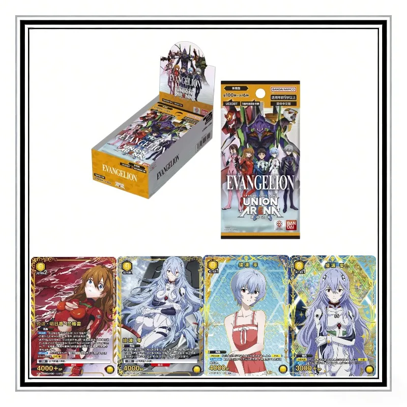 

Оригинальный набор коллекционных карточек-игрушек UA Battle Zone Simplified Chinese New Century Gospel Warrior New Drama Supplement Pack, подарок