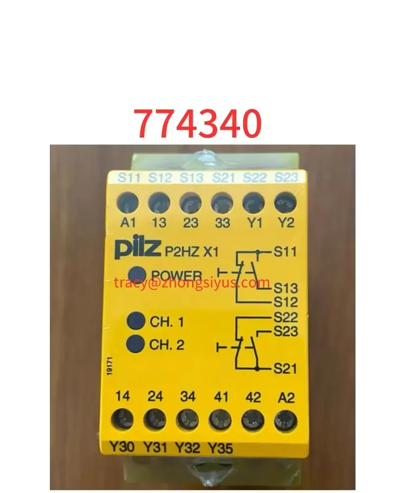 

The new PNOZ (safety relays) P2HZ X1 774340